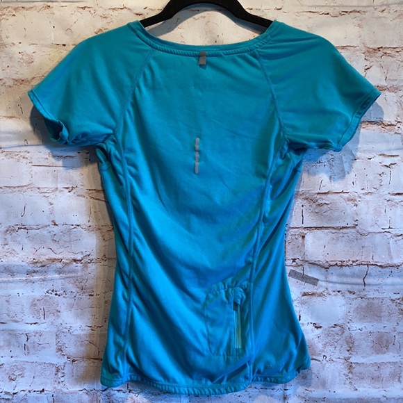 Nike workout shirt short sleeve dri fit v neck XS - Picture 9 of 10